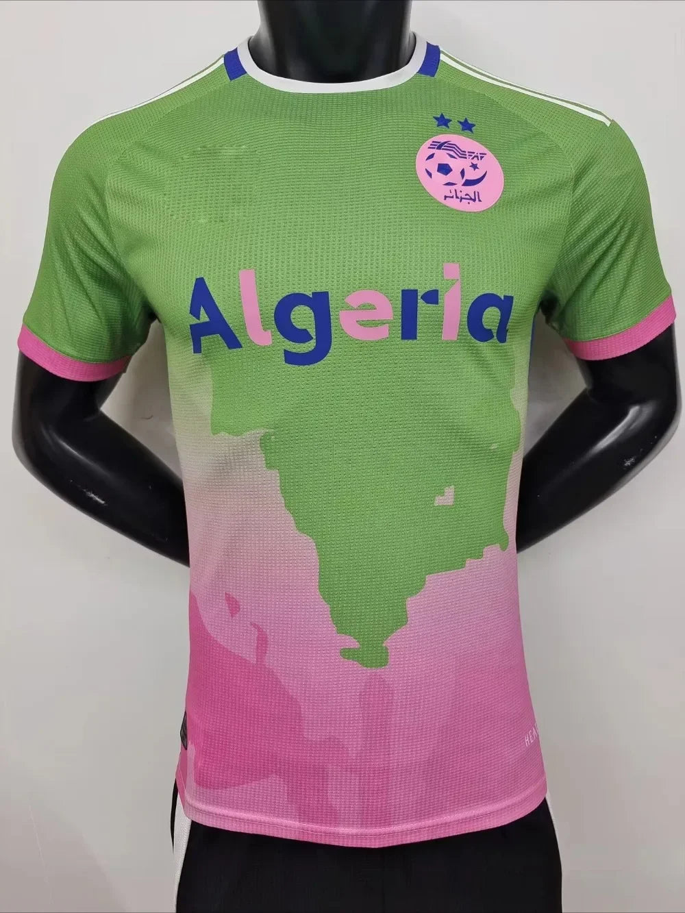 Summer New 24-25 Letter Print Algeria Special Edition Football Jersey 3D Printed Fashion Short Sleeve T-Shirt for Men and Women