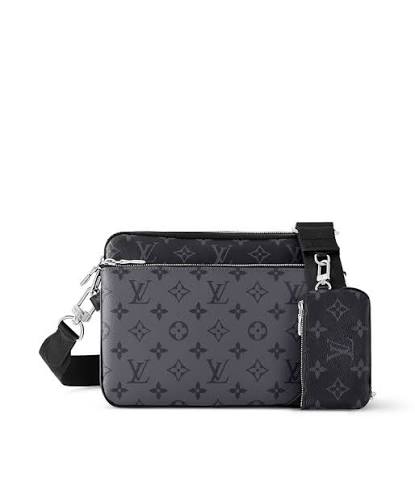 Trio Messenger Monogram Eclipse | LOUIS VUITTON