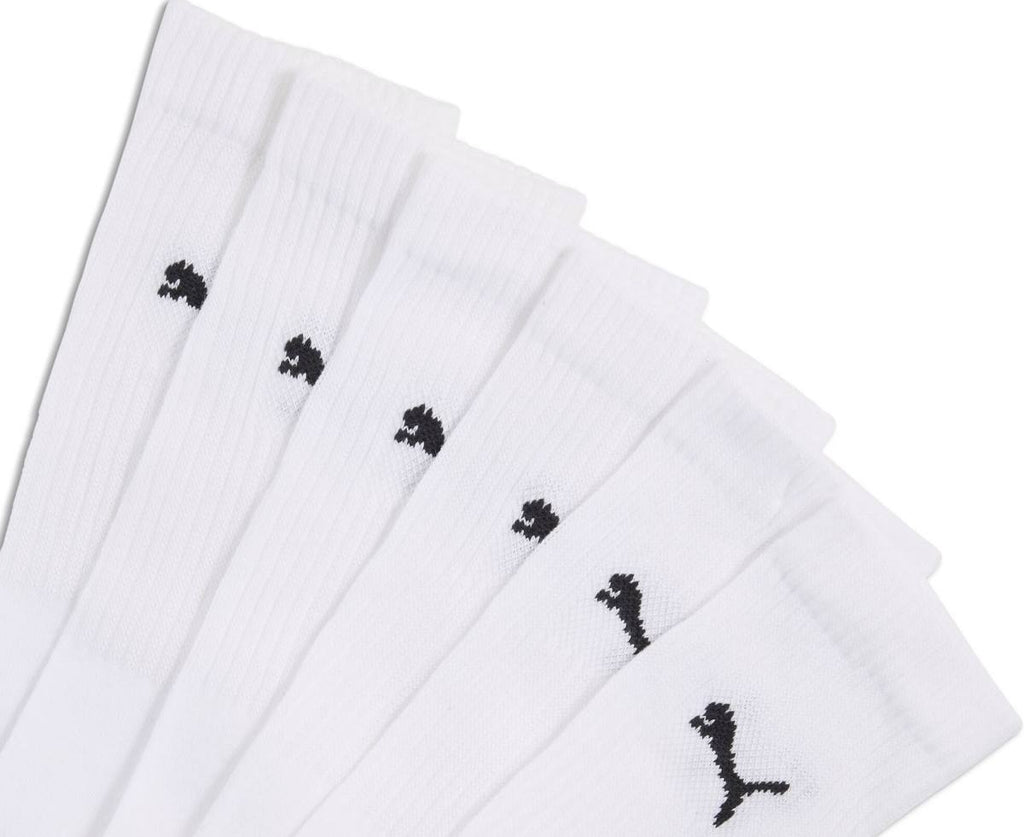 CREW ECOM UNISEX 6 PACK - Chaussettes de sport - white