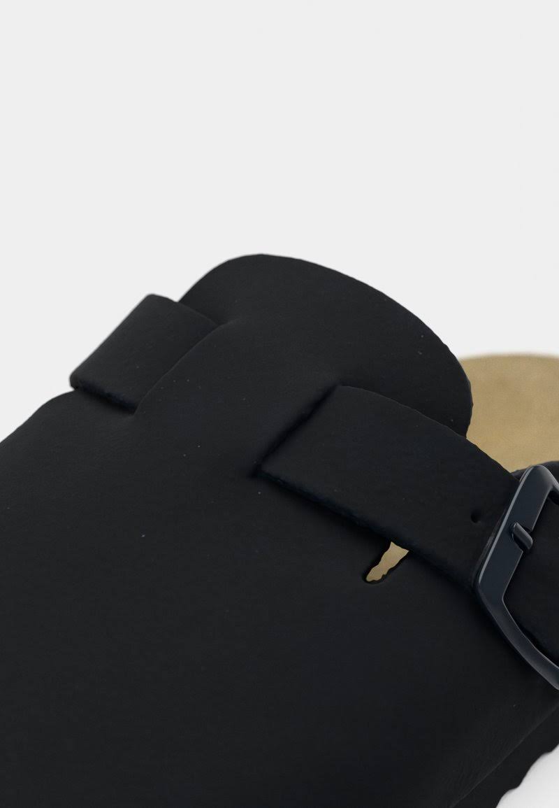 LEATHER UNISEX - Sabots - dark blue