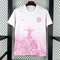 Maillot Brésil Rose Entraînement Fan 2025/2026