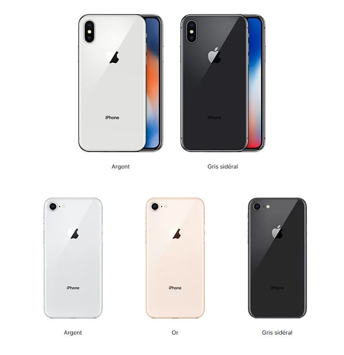 Apple iPhone X 64 Go 5,8" Argent