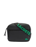 Sacoche bandouliere Lacoste Noir et vert- Pallas Cuir
