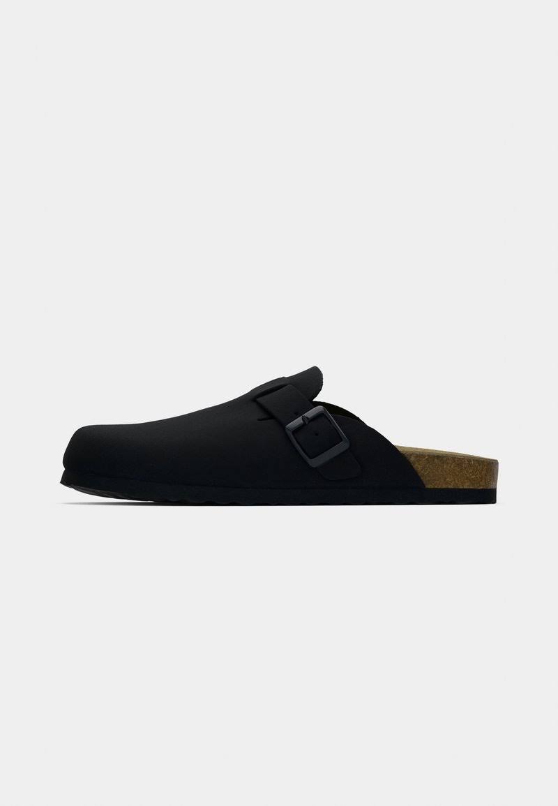 LEATHER UNISEX - Sabots - dark blue