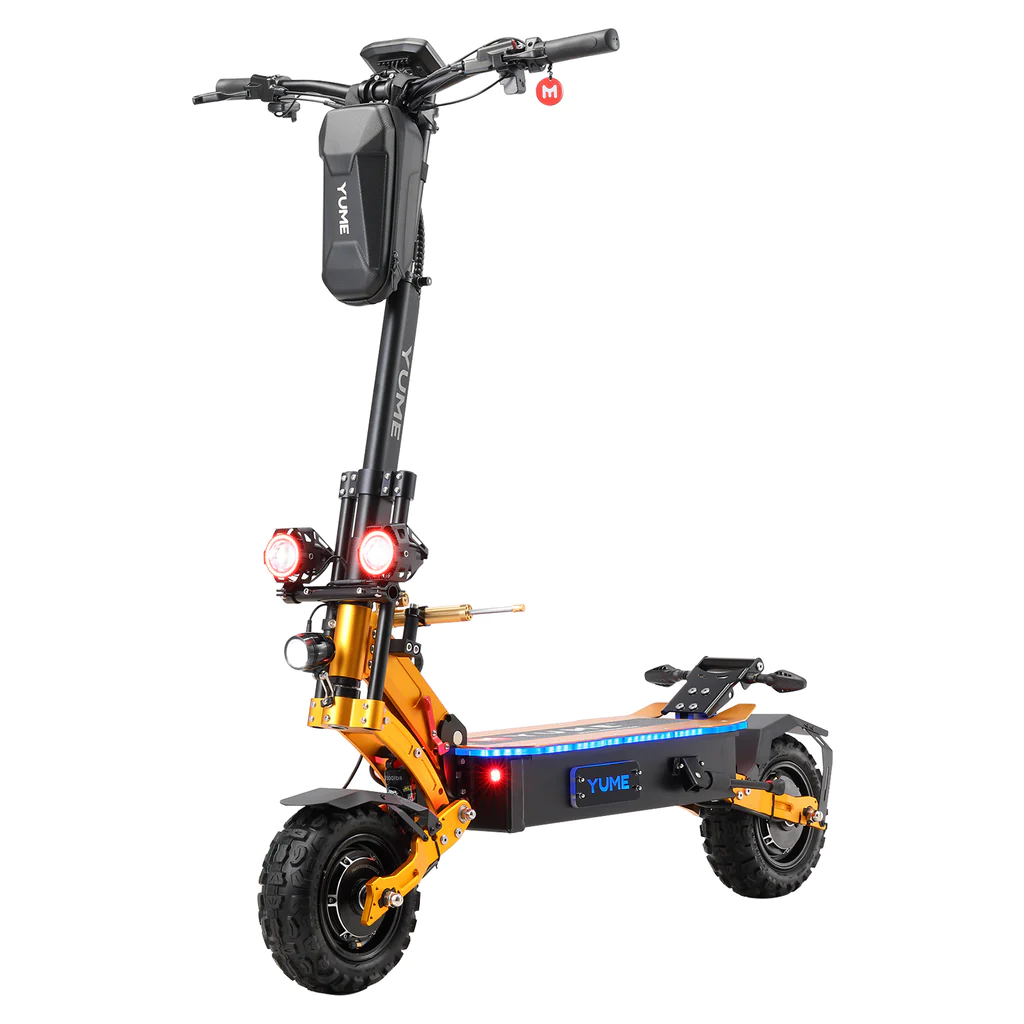Trottinette électrique puissante YUME X11+ Double moteur 6000W * 2 - 60V 30 AH