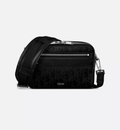 Sac à bandoulière Safari cuir oblique Galaxy noir Dior