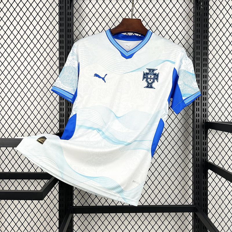 maillot portugale 25/26 edition special bleu et blanc