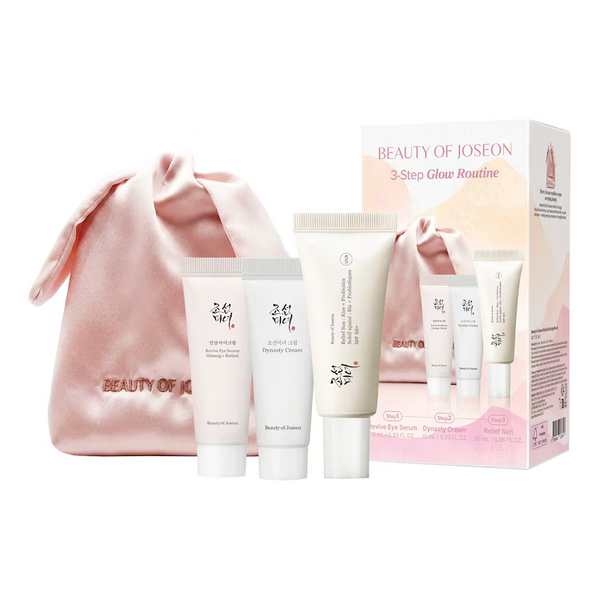 3-Step Glow Routine - ensemble de soins hydratants et éclaircissants