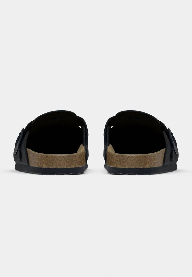 LEATHER UNISEX - Sabots - dark blue