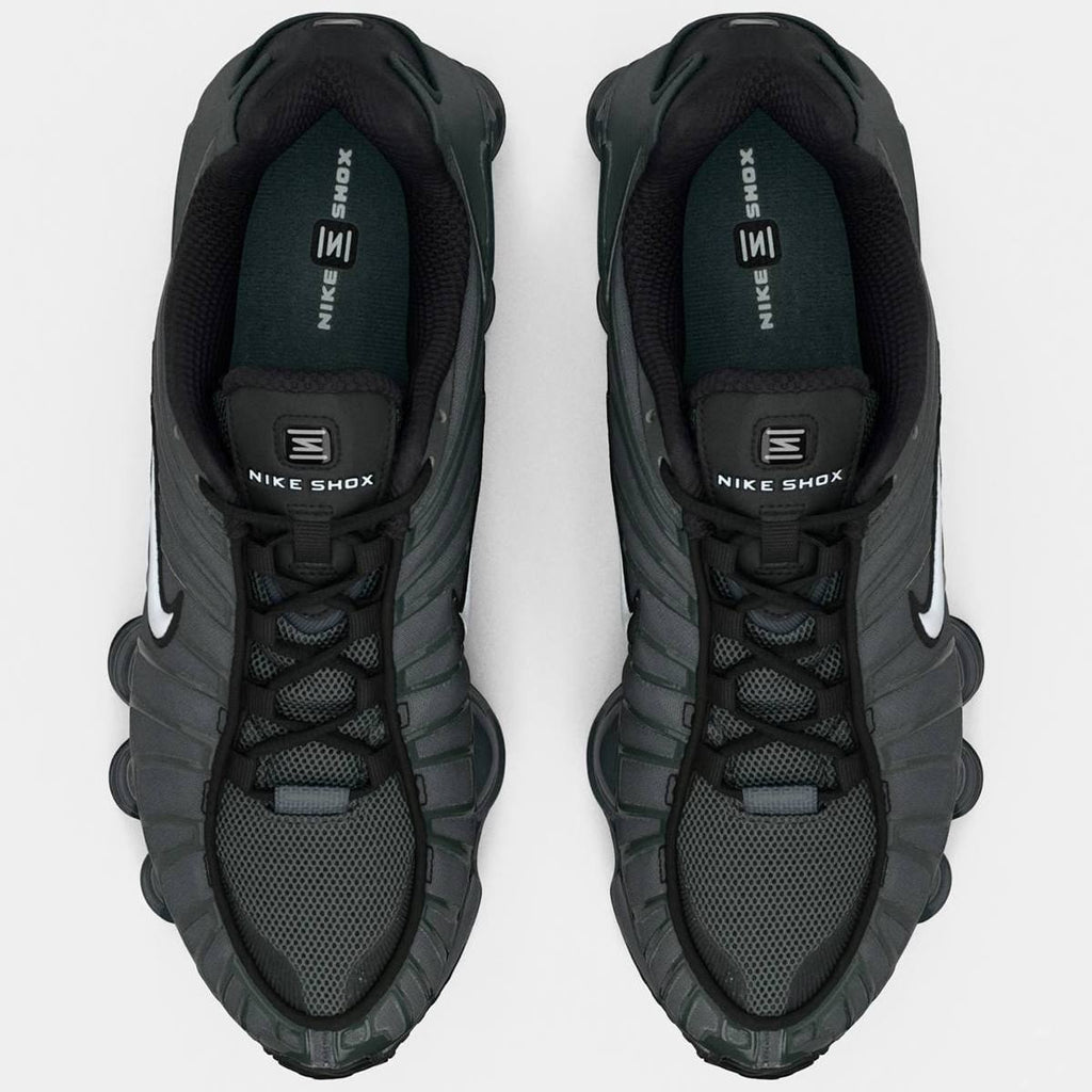 Nike Sportswear SHOX TL - Baskets basses - white/black